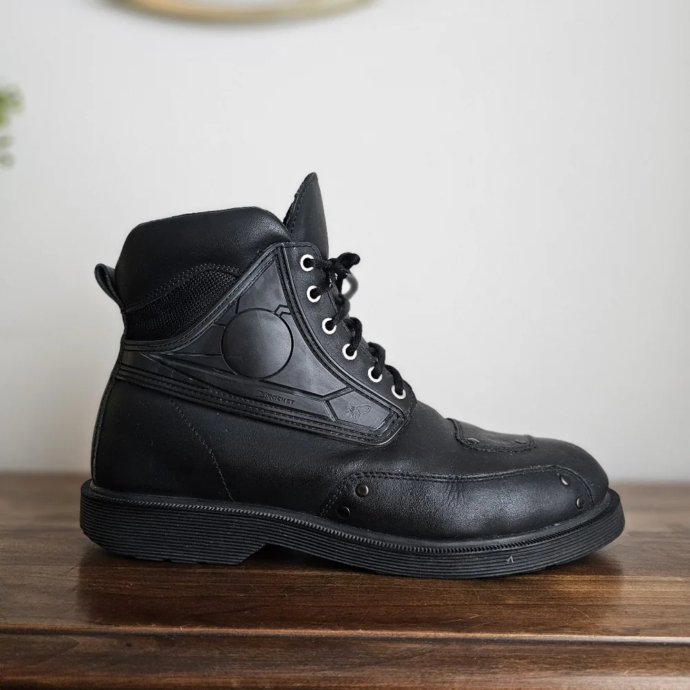 Joe Rocket Orbit Men’s Black Motorcycle Riding Protective Workwear Boots Size 13